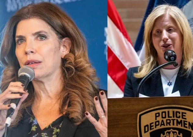(L-R) Julie Menin, Jessica Tisch.