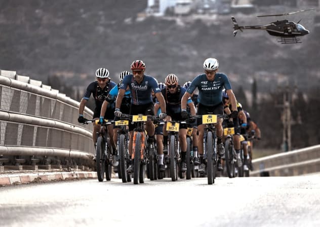 MOUNTAIN BIKERS race along the trails of Israel’s Western Galilee during Winner Epic Israel, which will return to the region in October for the first time since the war forced the closure of the trails nearly three years ago.