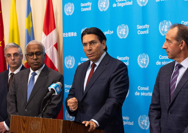 Danon with AMBASSADOR JEFF BARTOS US Representative for UN Management and Reform
