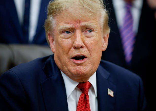 US President Donald J. Trump makes an announcement on healthcare in the Oval Office at the White House in Washington, DC, US, September 18, 2026.