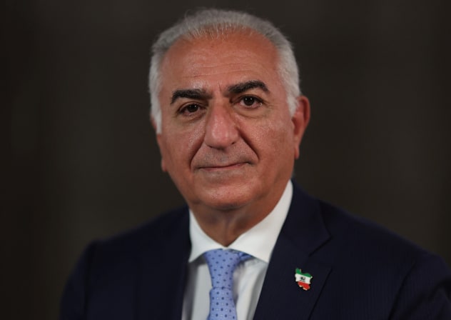 Reza Pahlavi, exiled son of Iran's last shah and Iranian opposition figure, attends an interview with Reuters in Paris, France, July 14, 2026.
