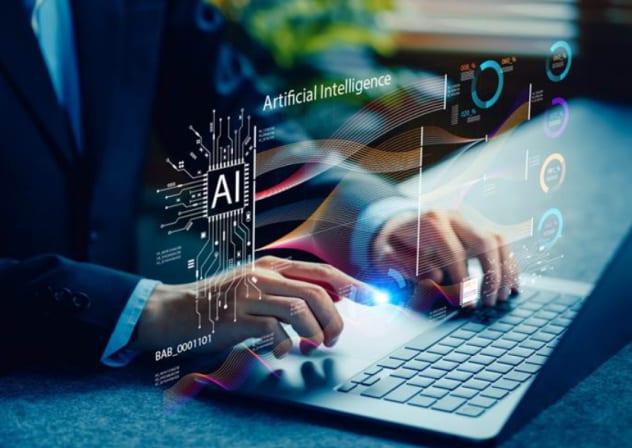 Developer working on AI systems.