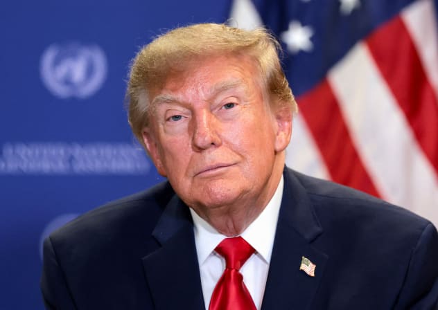 US President Donald Trump participates in a bilateral meeting with Japan's Prime Minister Sanae Takaichi during the 81st United Nations General Assembly (UNGA) in New York City, US, September 22, 2026. 