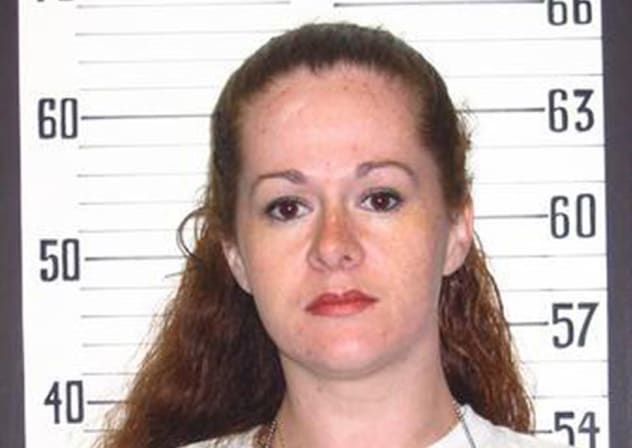 Christa Gail Pike, 36, the only woman on Tennessee's Death Row, is pictured in this 2007 Tennessee Department of Correction booking photograph obtained by Reuters March 22, 2012.