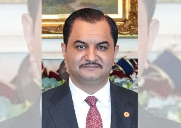 Libya's Saddam Haftar during a meeting with US officials; illustrative.