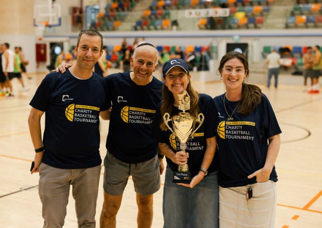 Law firms raise NIS 172,000 for northern Israel communities with charity basketball game.