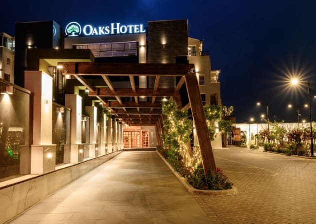 OAKS HOTEL & SPA in the Golan Heights.