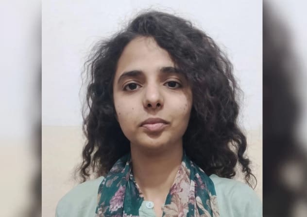 Pakistani physics gold medalist Laiba Ejaz.