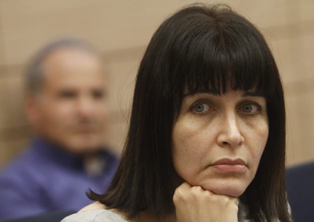 Einat Wilf seen in the Knesset, in Jerusalem, April 17, 2012