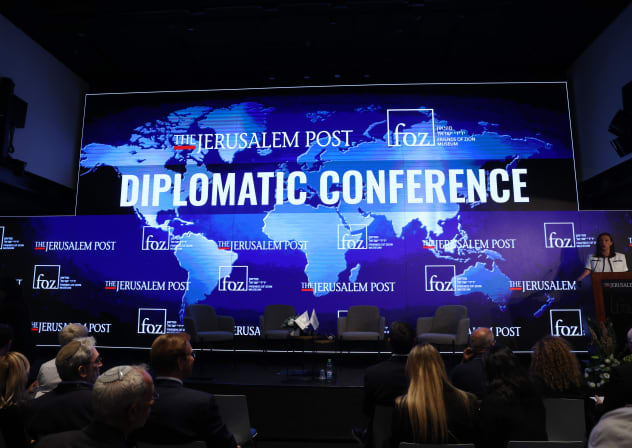 Speakers gathering at the Diplomatic Conference