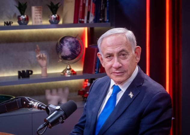 Prime Minister Benjamin Netanyahu talks with The Jerusalem Post, October 21, 2026.