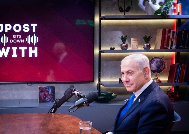Prime Minister Benjamin Netanyahu talks to The Jerusalem Post, October 21, 2026.
