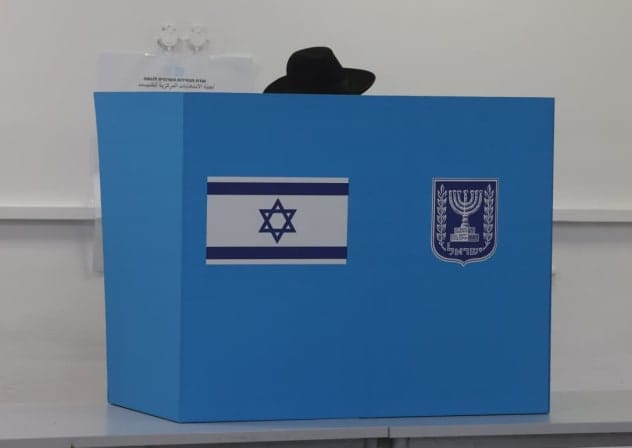 A Haredi man votes for the 26th Knesset in Jerusalem on October 27, 2026. 