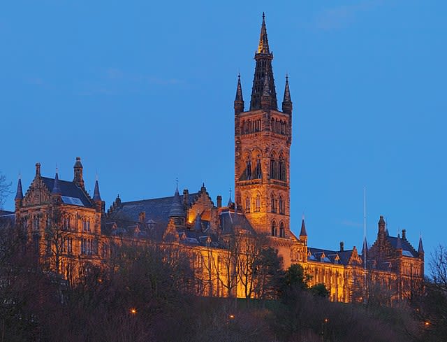  The Gilbert Scott Building at the University of Glasgow. (photo credit: Wikimedia Commons)