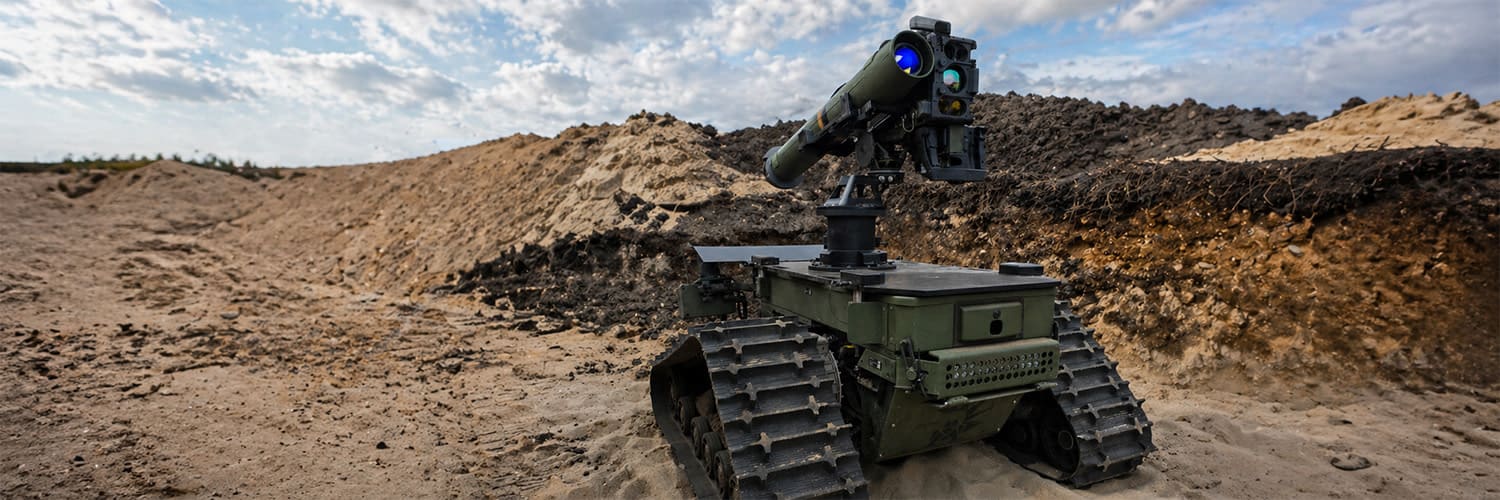 Diehl Defence UGV (Unmanned Ground Vehicle) Ziesel  (photo credit: Diehl Defence)