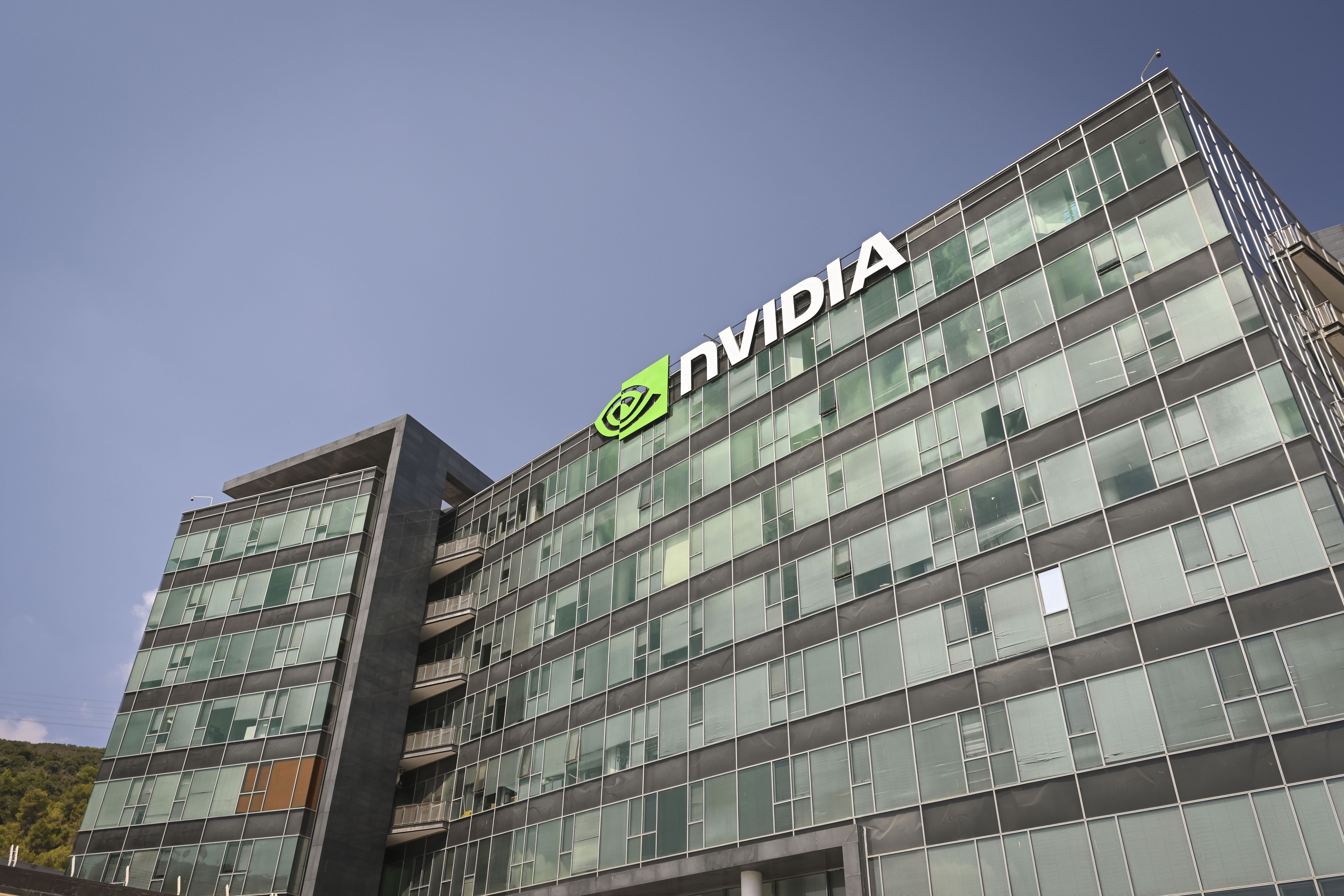 View of the Nvidia Corporation offices at the Yokneam High-Tech Park, September 8, 2024. (photo credit: MICHAEL GILADI/FLASH90)