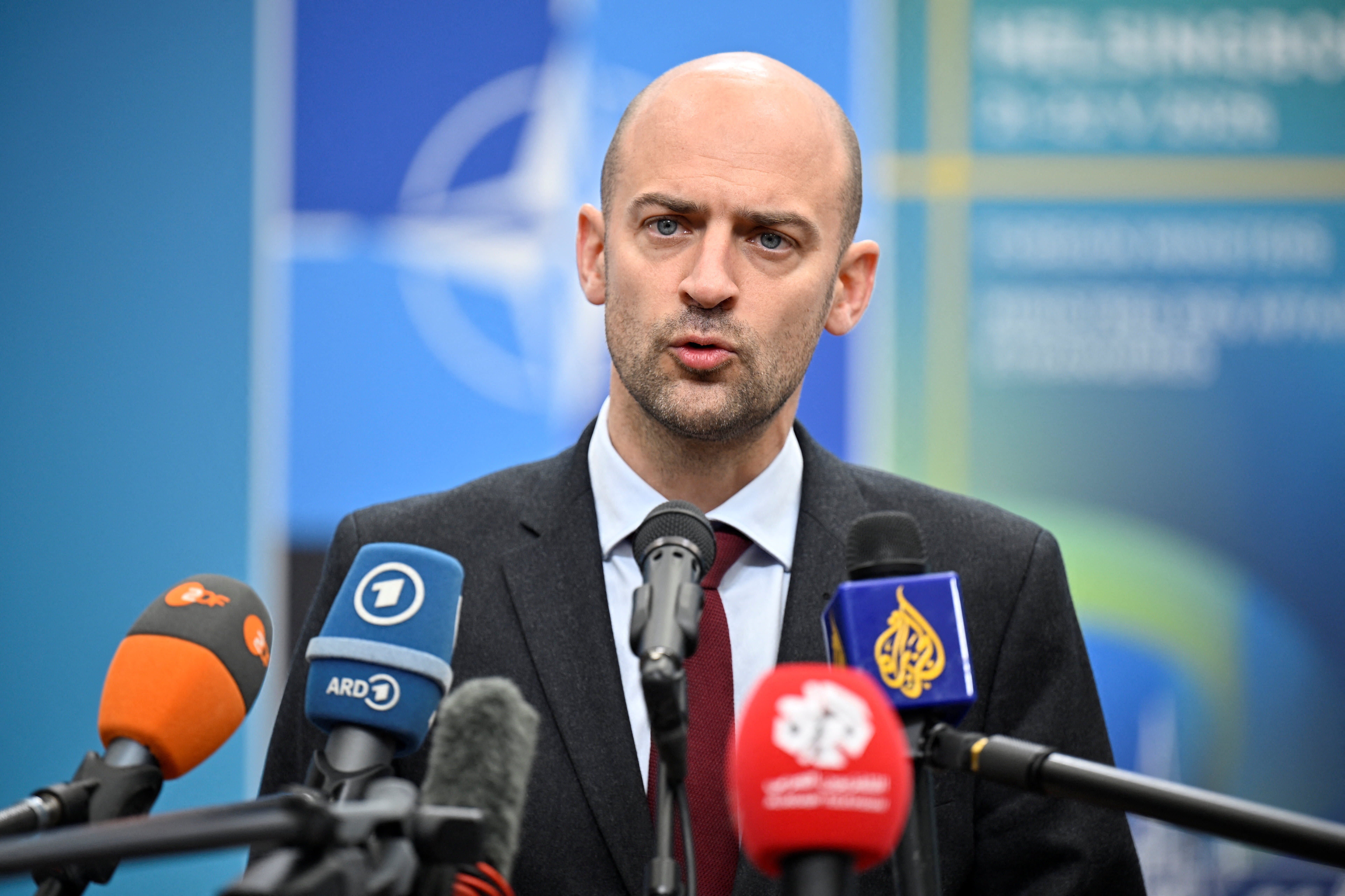 French Foreign Minister Jean-Noel Barrot speaks in Sweden, May 22, 2026; illustrative. (photo credit: TT News Agency/Johan Nilsson/ via REUTERS)