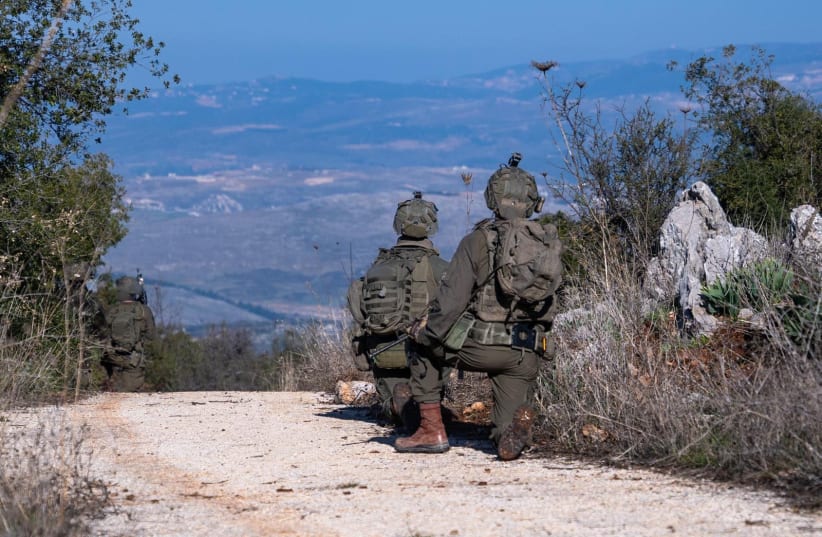 Soldiers from the IDF's 810th Mountain Brigade operate in Lebanon's Mount Dov, September 2025.