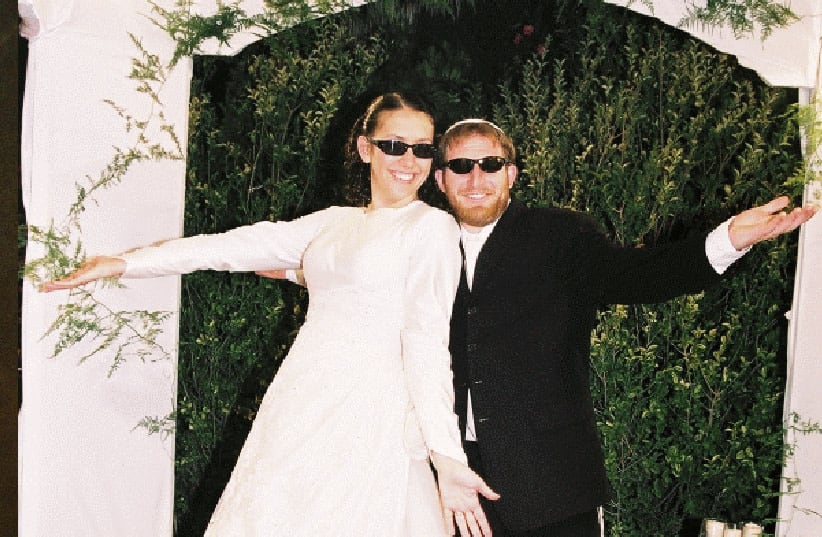 JWed Married Couple. (photo credit: Ariel and Rachel)