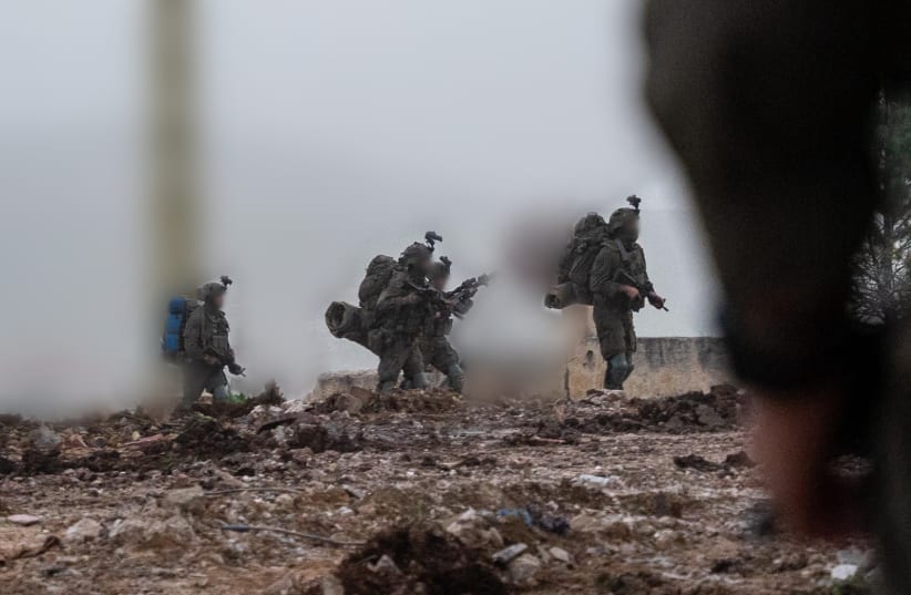 IDF troops operating in southern Lebanon. Image released early April 2026. (photo credit: IDF SPOKESPERSON