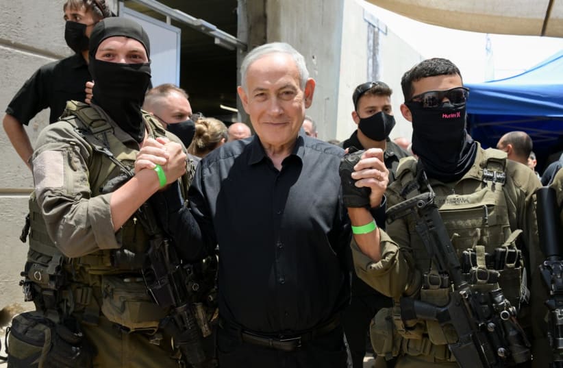 Prime Minister Benjamin Netanyahu at Israel