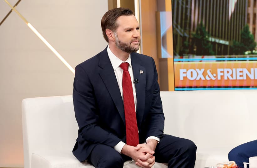  Vice President JD Vance Visits "FOX & Friends" NEW YORK, NEW YORK - JUNE 16: Vice President JD Vance visits "FOX & Friends" at Fox News Channel Studios on June 16, 2026 in New York City.  (photo credit: Jamie McCarthy/Getty Images)