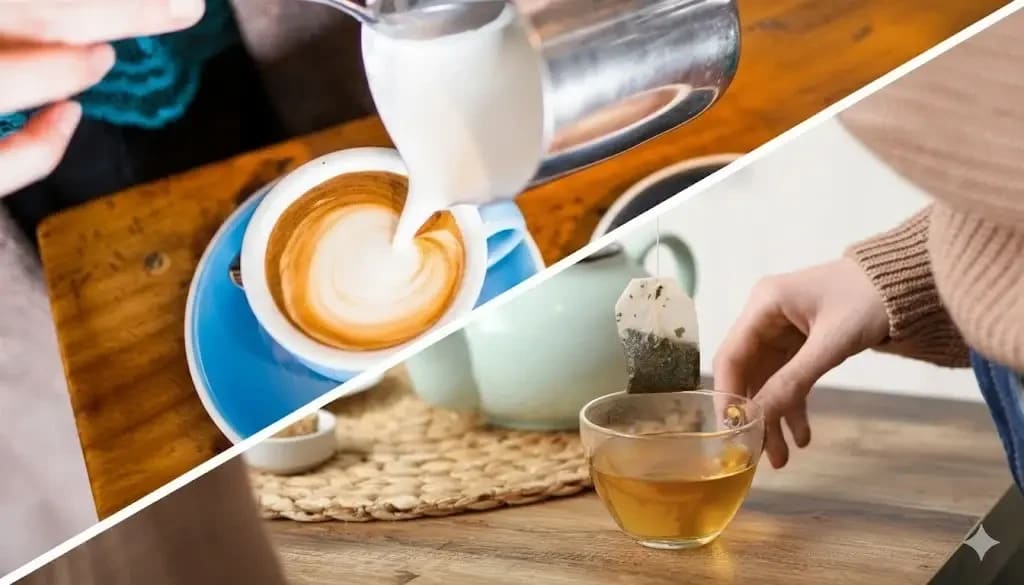 Is coffee healthier than tea? Dietitians discuss which drink helps most with...