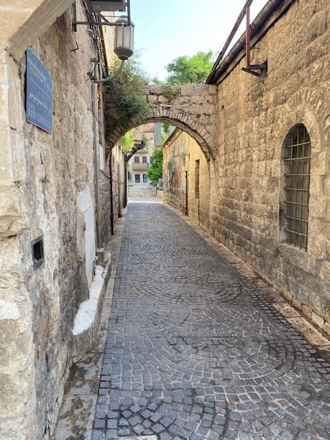 An alley off Agrippas St. (photo credit: ROBERT HERSOWITZ)