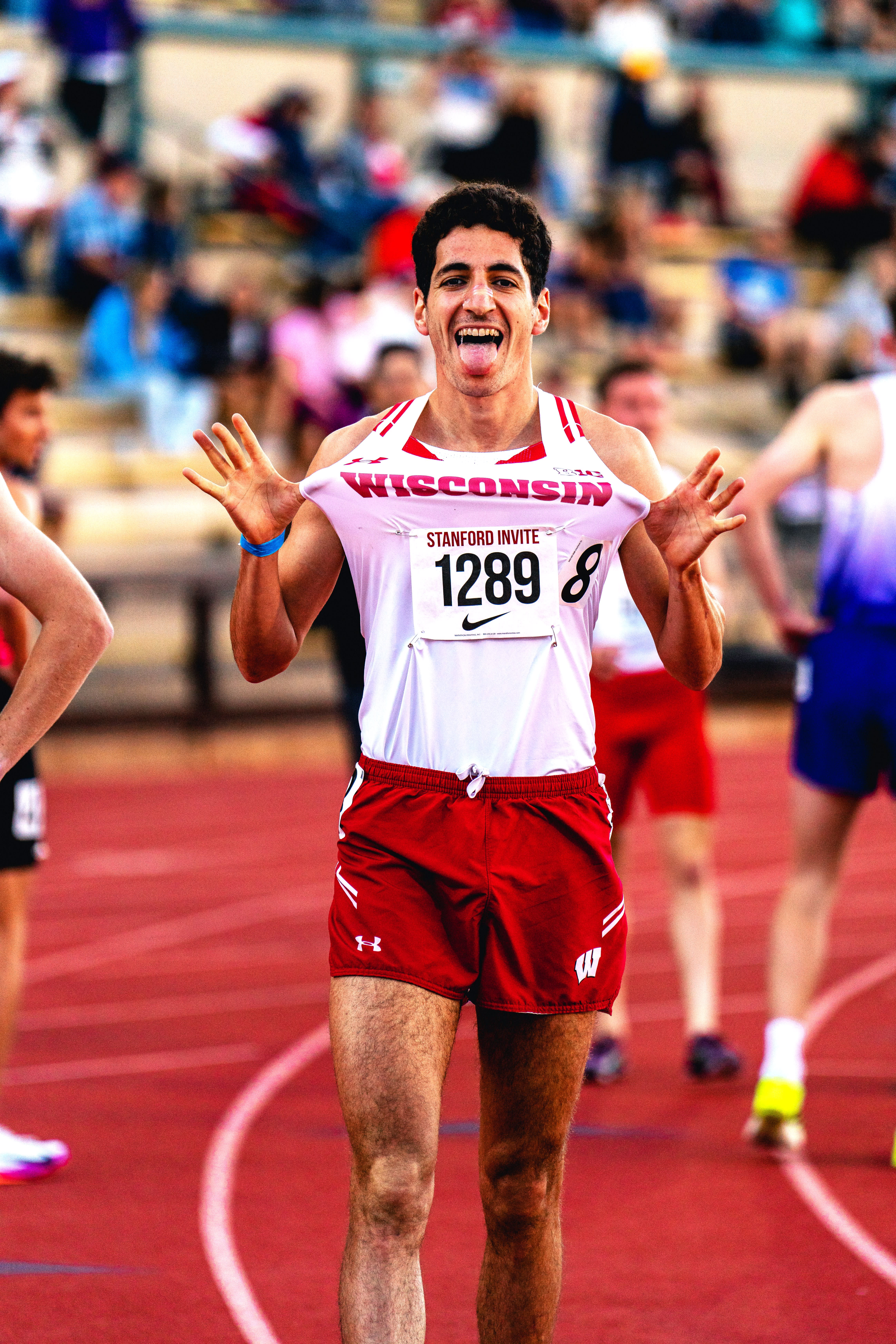 MATAN IVRI of the University of Wisconsin embodies a relentless drive through his races, fueling Israel’s newest record-breaking running sensation. (photo credit: Suvir Grover/Courtesy)