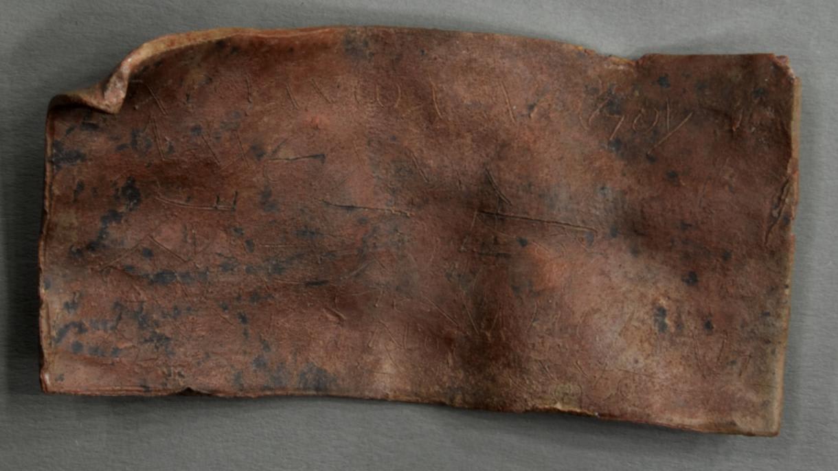 Ancient tablet found at Roman fort in Netherlands bears Greek curse against enemies