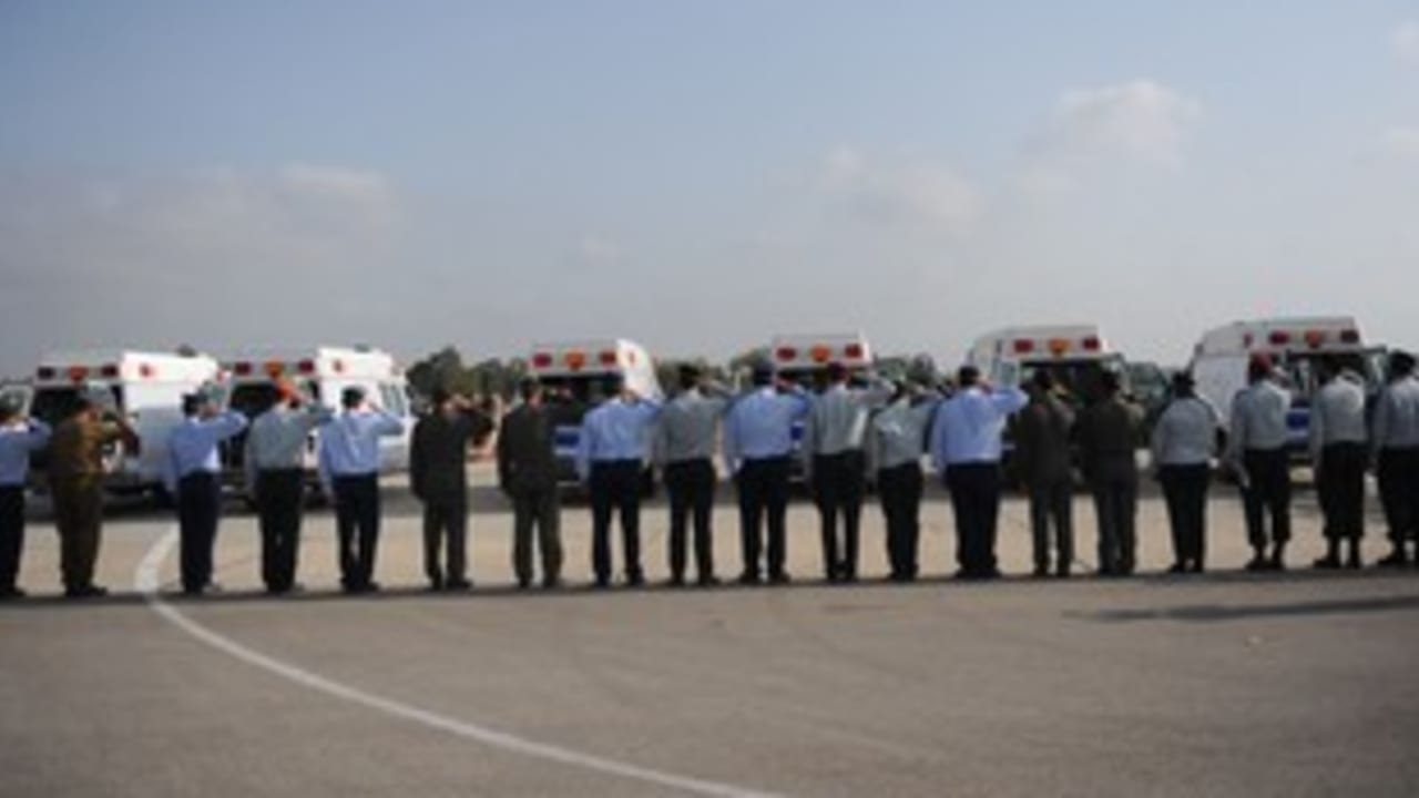 IAF coffins Tel Nof 311