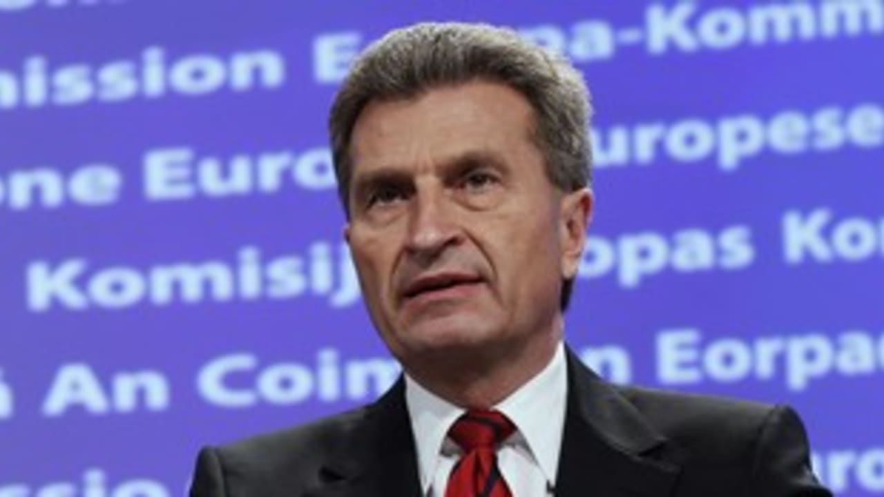 EU Energy Commissioner Guenther Oettinger 311