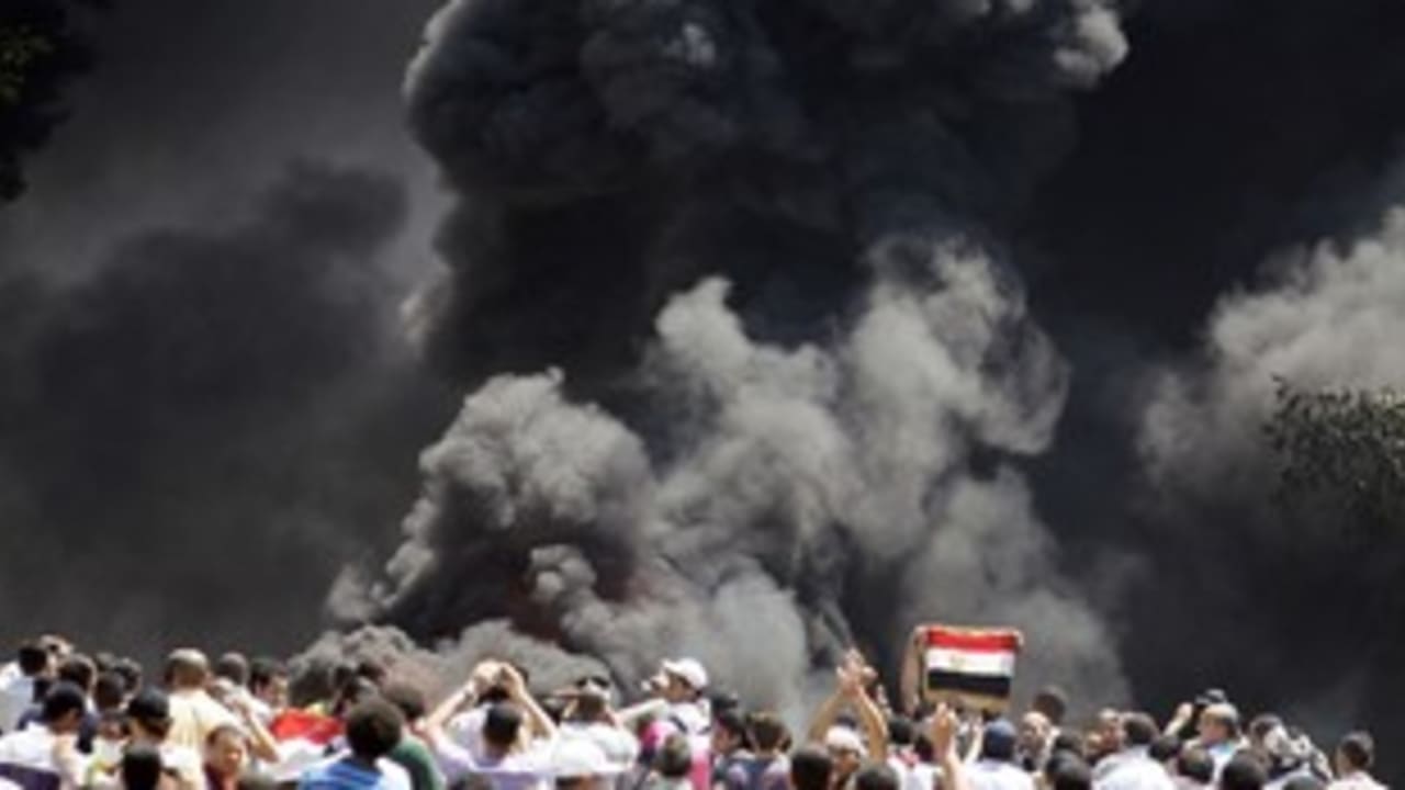 Cairo anti-police protest [File]