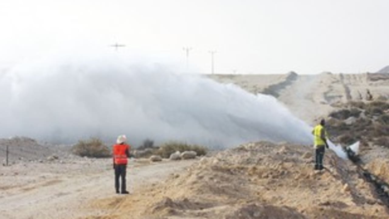 Nahal Zin oil spill 311