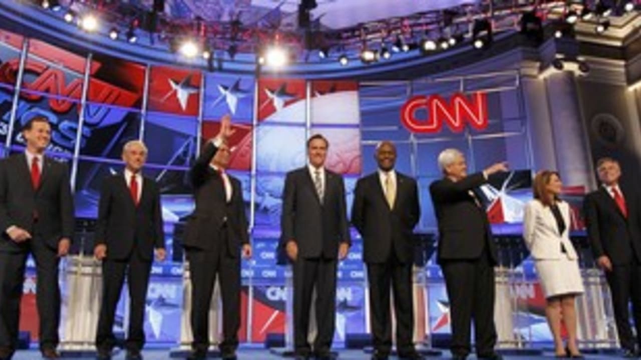 Republican candidates at debate 22 Nov 311 R
