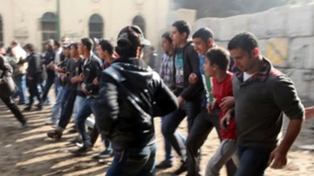 Egyptian protesters in Cairo 311