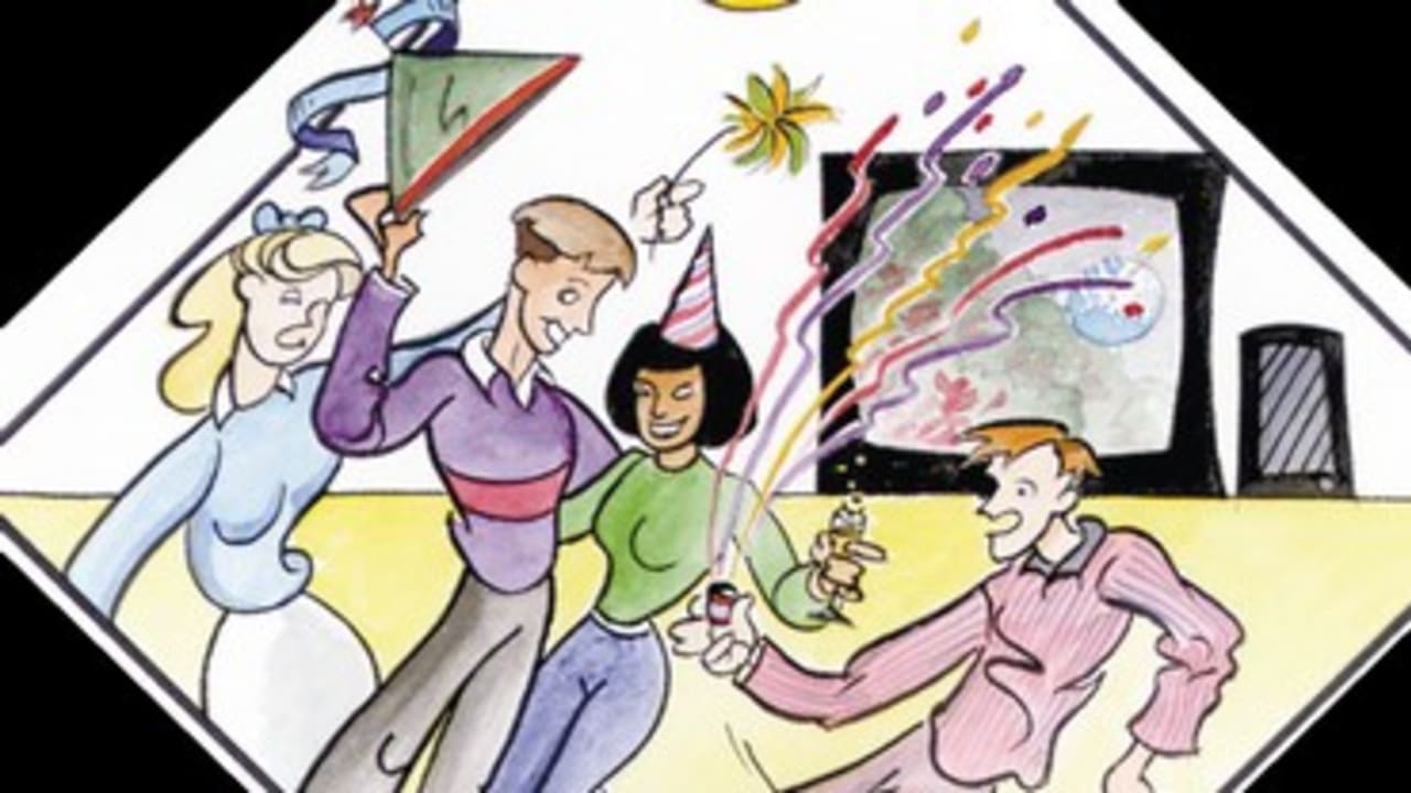 Purim drinking illustration 370