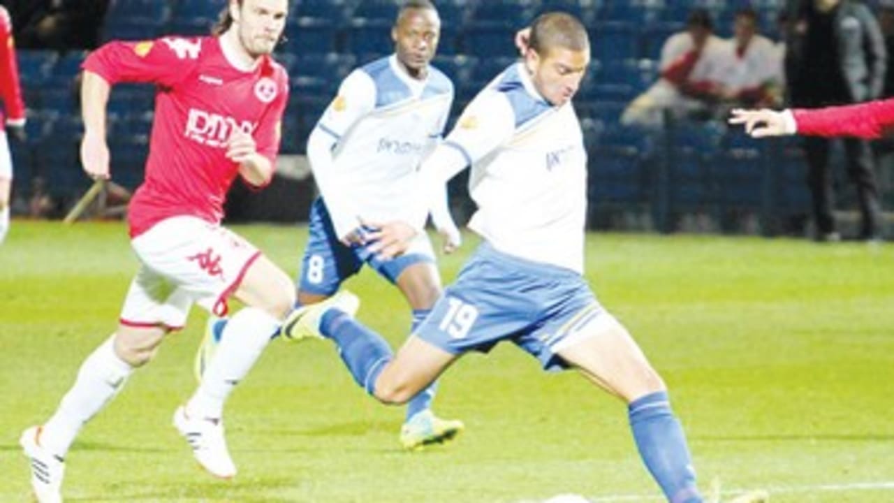 SHIMON ABU HAZEIRA scored Ironi Kiryat Shmona’s second goal 
