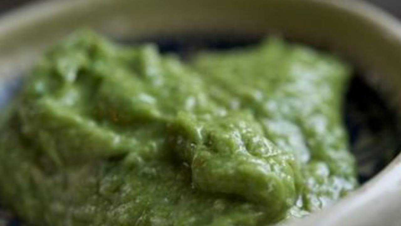 Wild garlic pesto