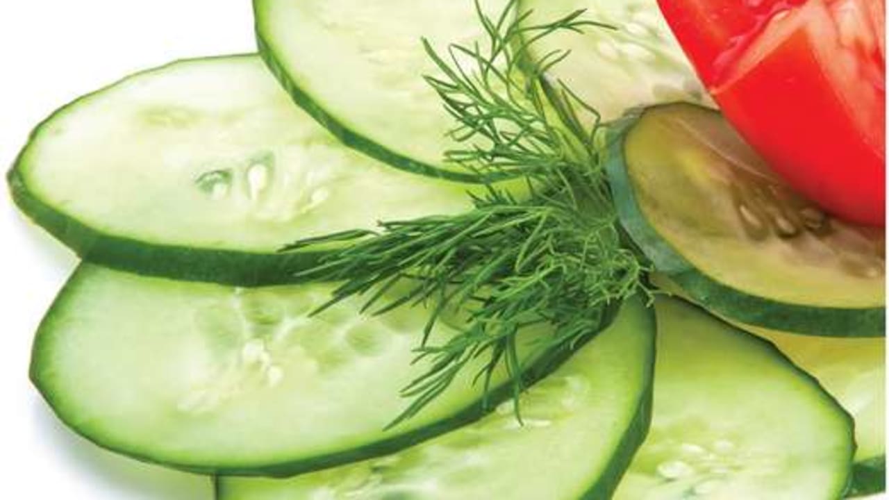 purslane, cucumber tomato 521