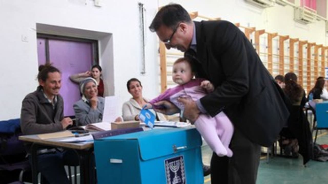 Father and daughter vote 370