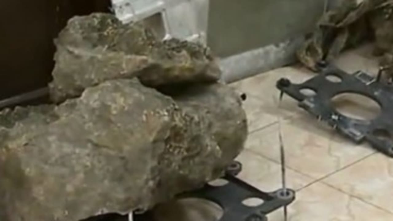 Alleged Israeli fake rock for spying 370