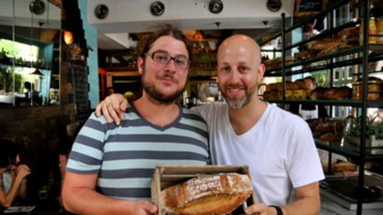 Chef Yogev Yaros and baker Yaron Schneller 370