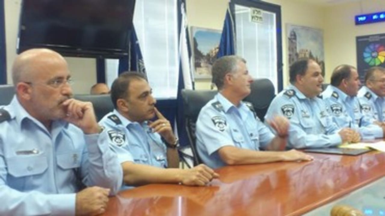 Israel Police press briefing370