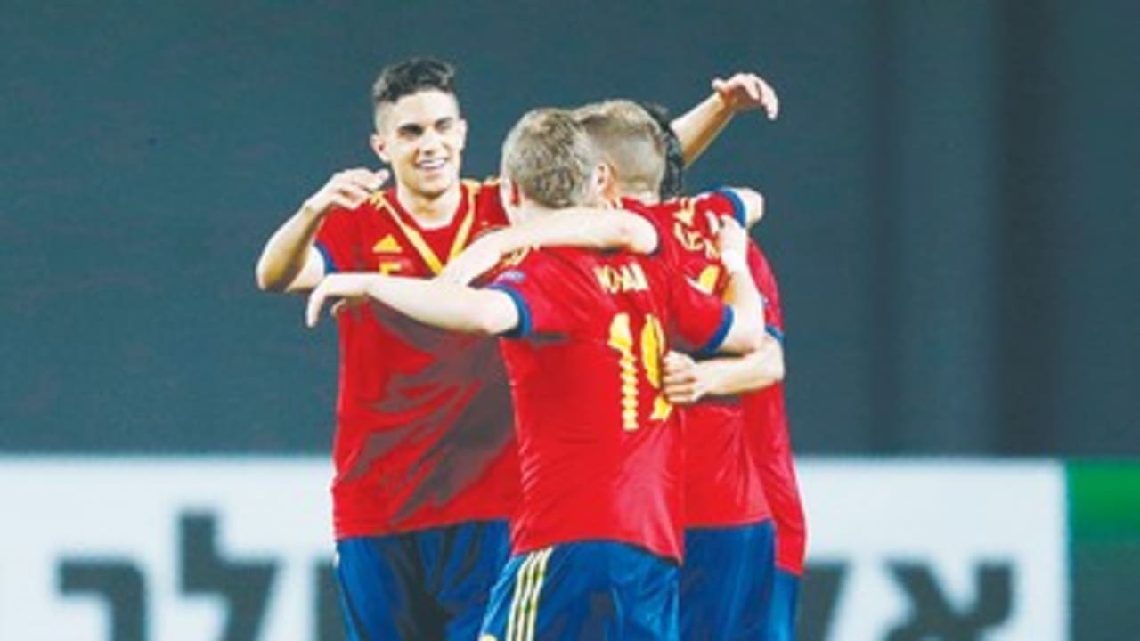 Spain's U-21 soccer team150