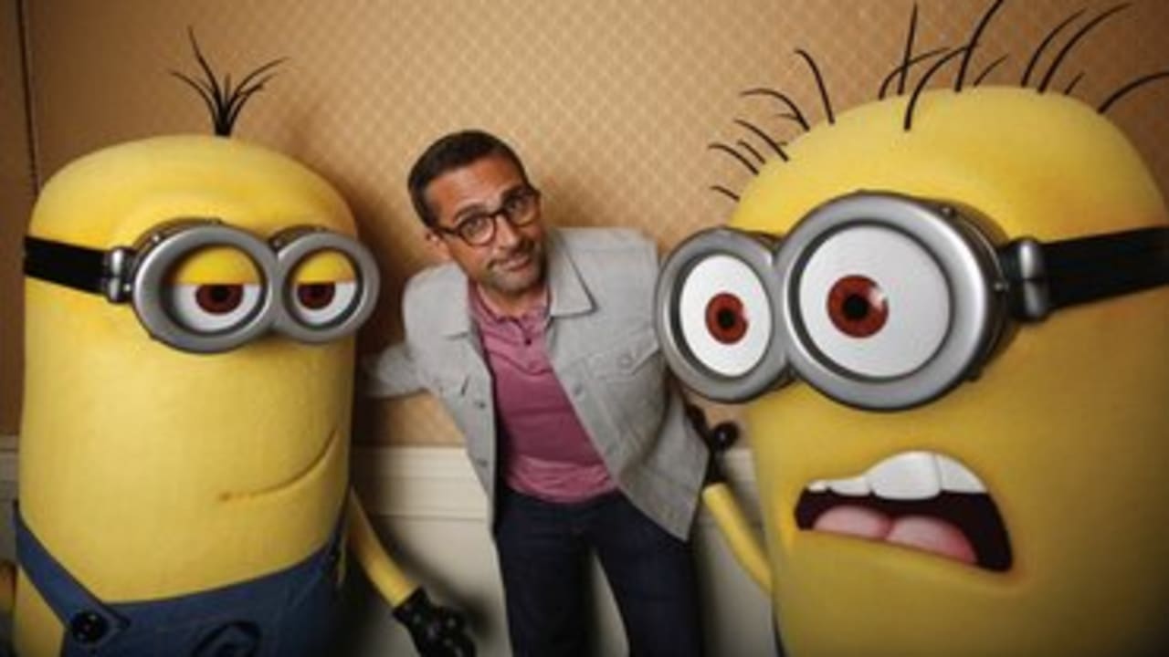 Steve Carell poses while promoting 'Despicable Me 2’
