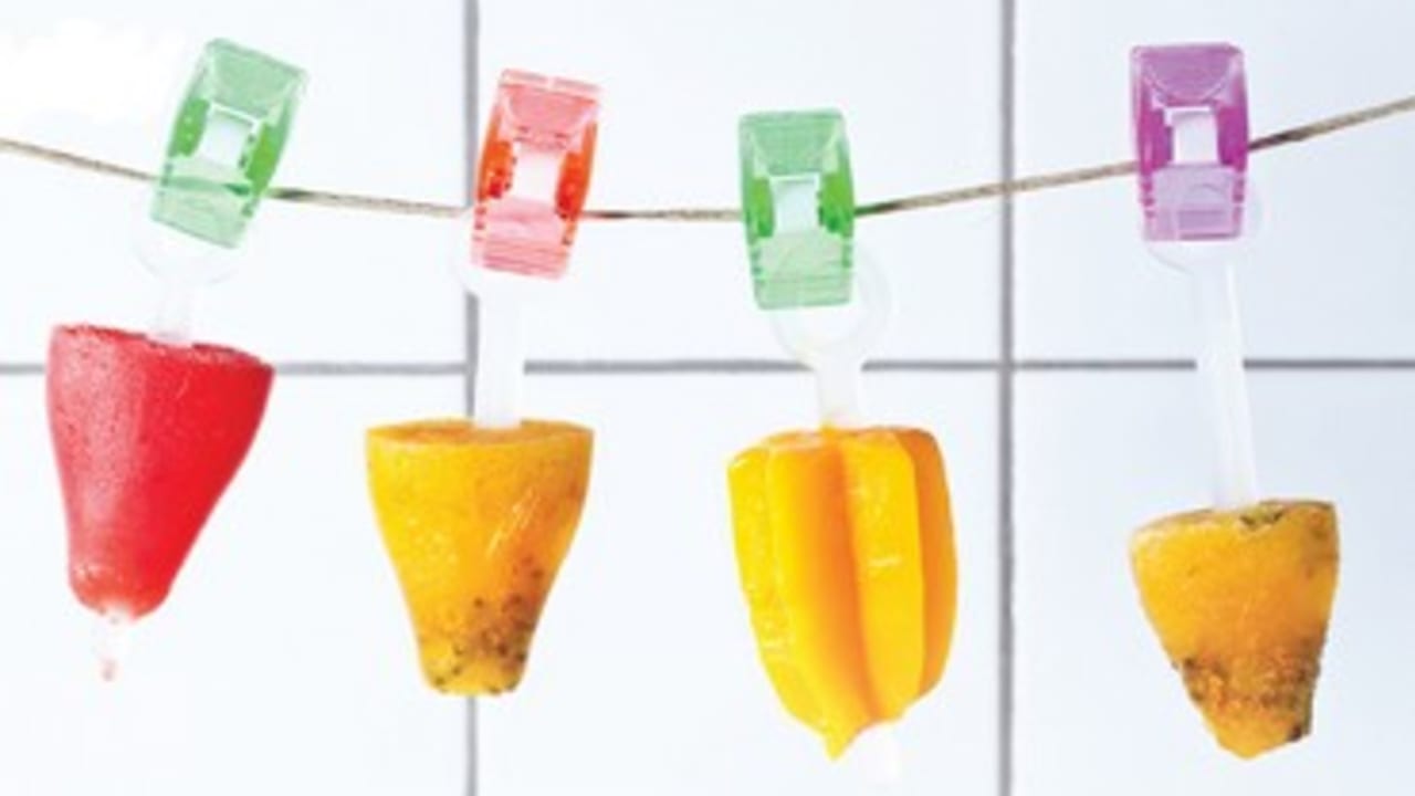 Selection of frozen cocktails 