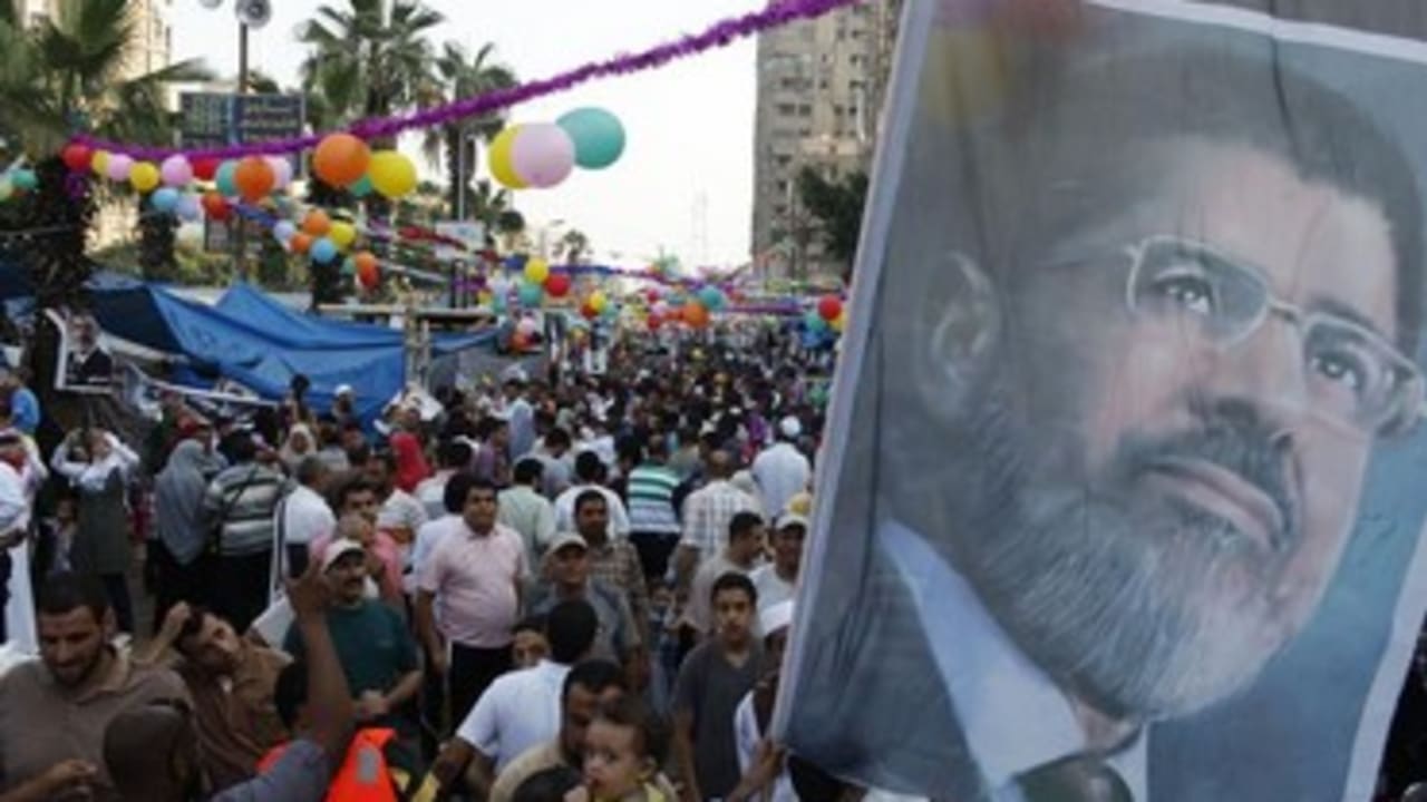 Morsi supporters in Rab'a al- Adawiya Square 370