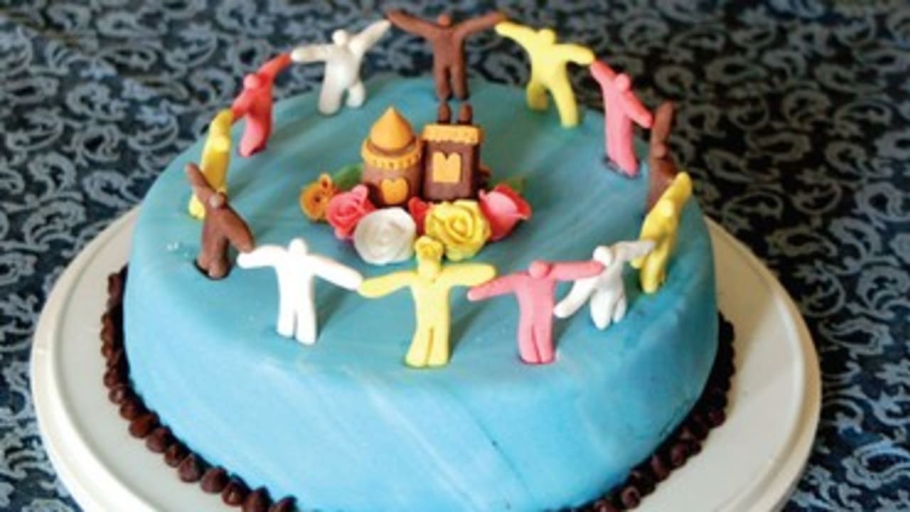 Simhat Torah cake