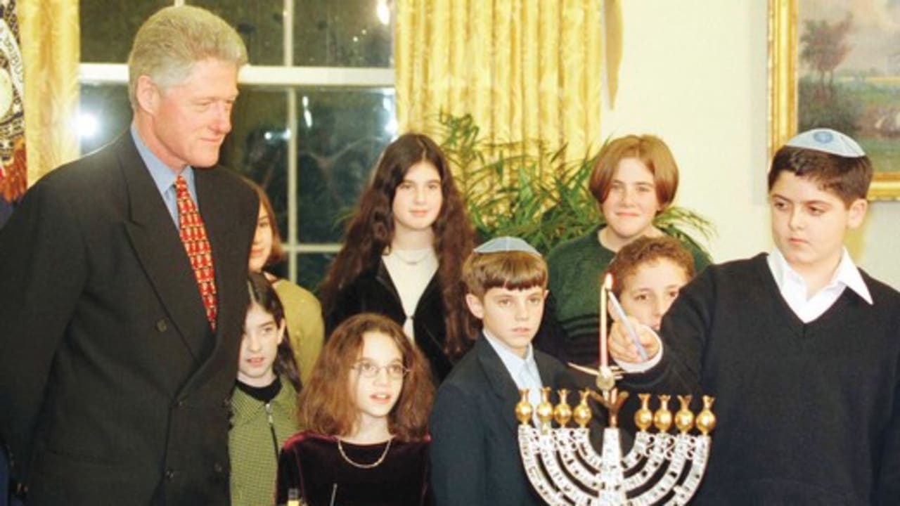 Bill Clinton White House Hannuka 521